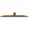 Ekena Millwork Portland Smooth Timber Gable Bracket, Western Red Cedar, 48"W x 10"H x 1 1/2"D x 3 1/2"F, 5/12 Pitch GBW048X10X0204POR00SWR - alternate 5